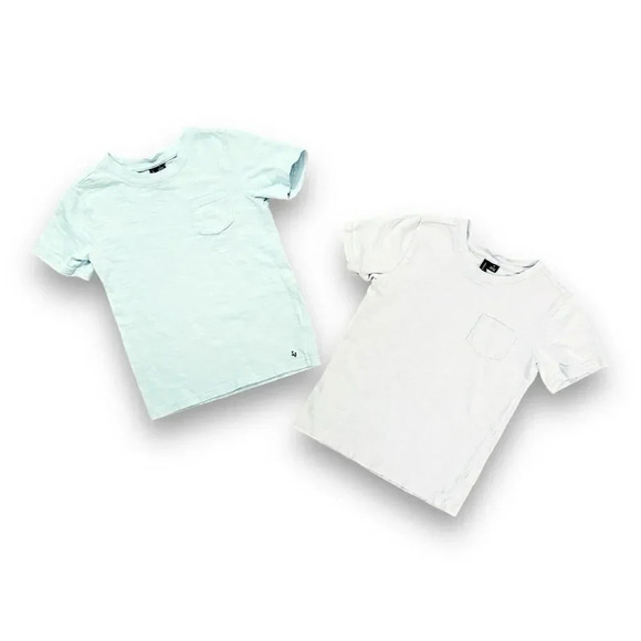 Janie & Jack | Bundle of Two Slub Tees (6) 💙💜 - Picture 1 of 5